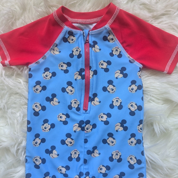 Disney Baby Mickey Mouse Swimwear, Size 3-6M - Picture 2 of 9